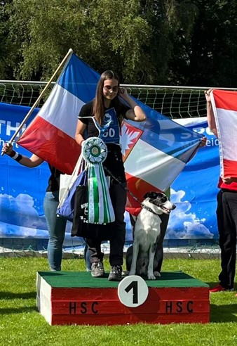 Bundessiegerin Daria Fomina BSP Obedience 2024