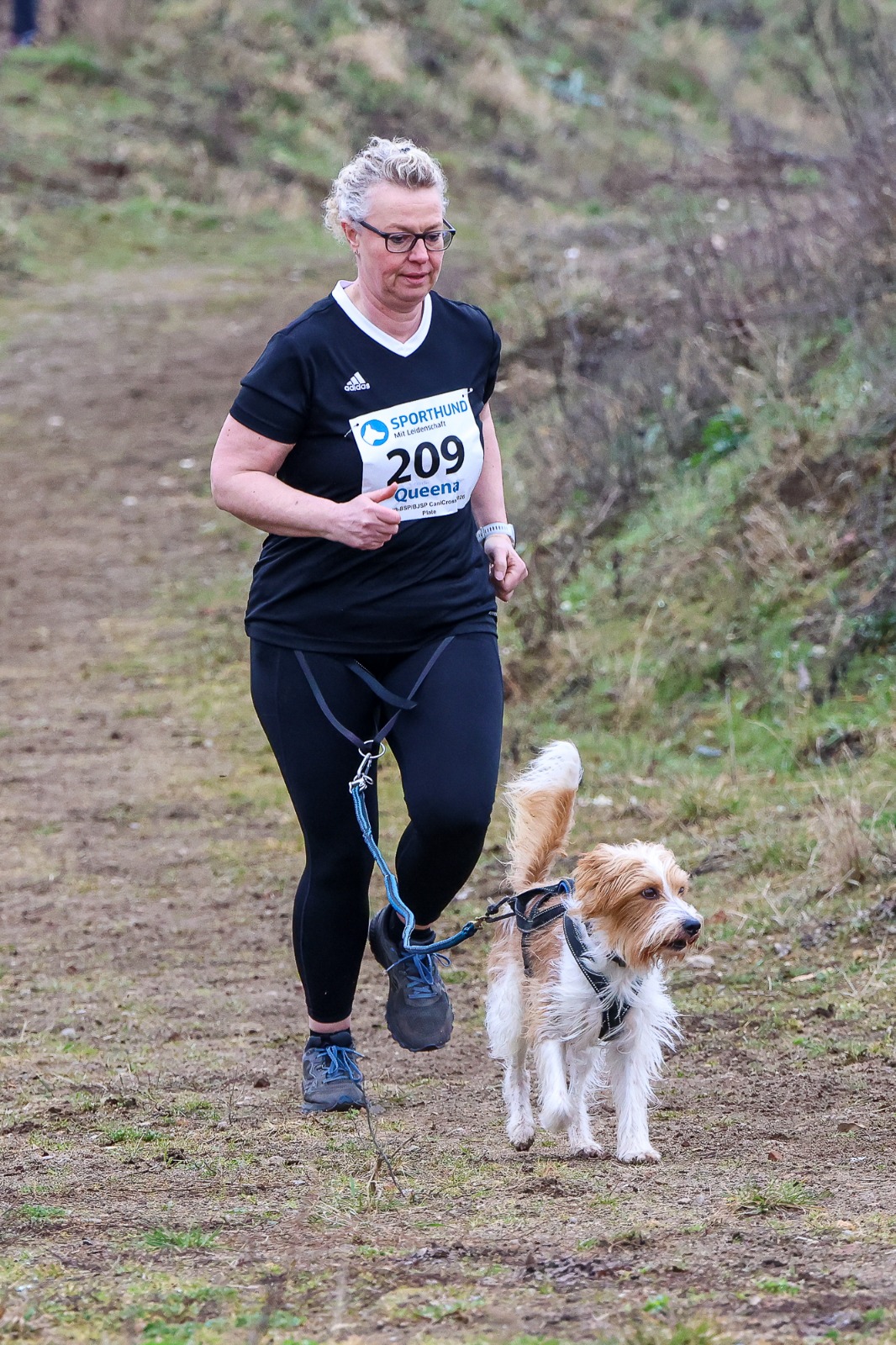 Manuela Vosgerau mit Bendix - Foto Torsten Stein