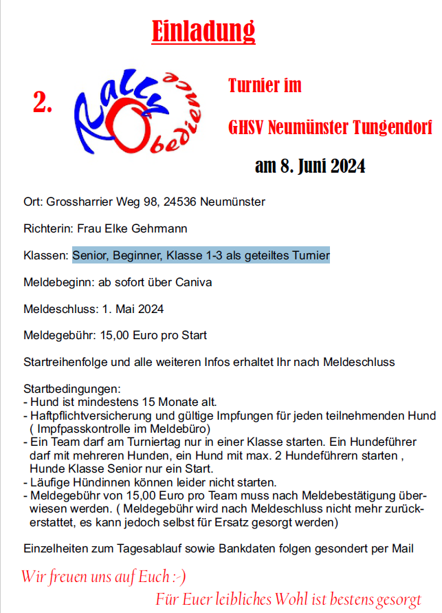 Einladung RO GHSV Tungendorf 062024