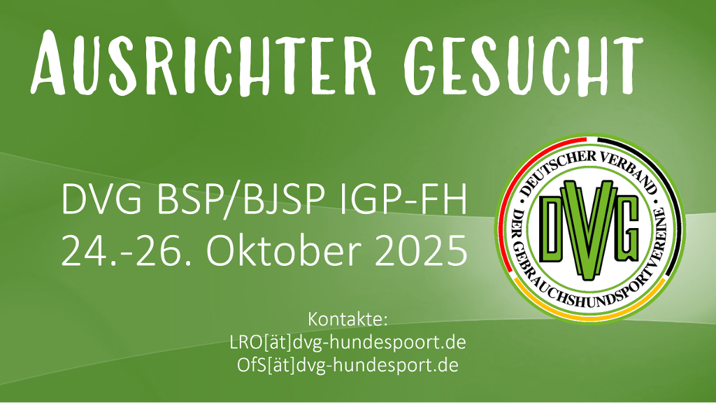 ausrichter gesucht dvg bsp fh 2025