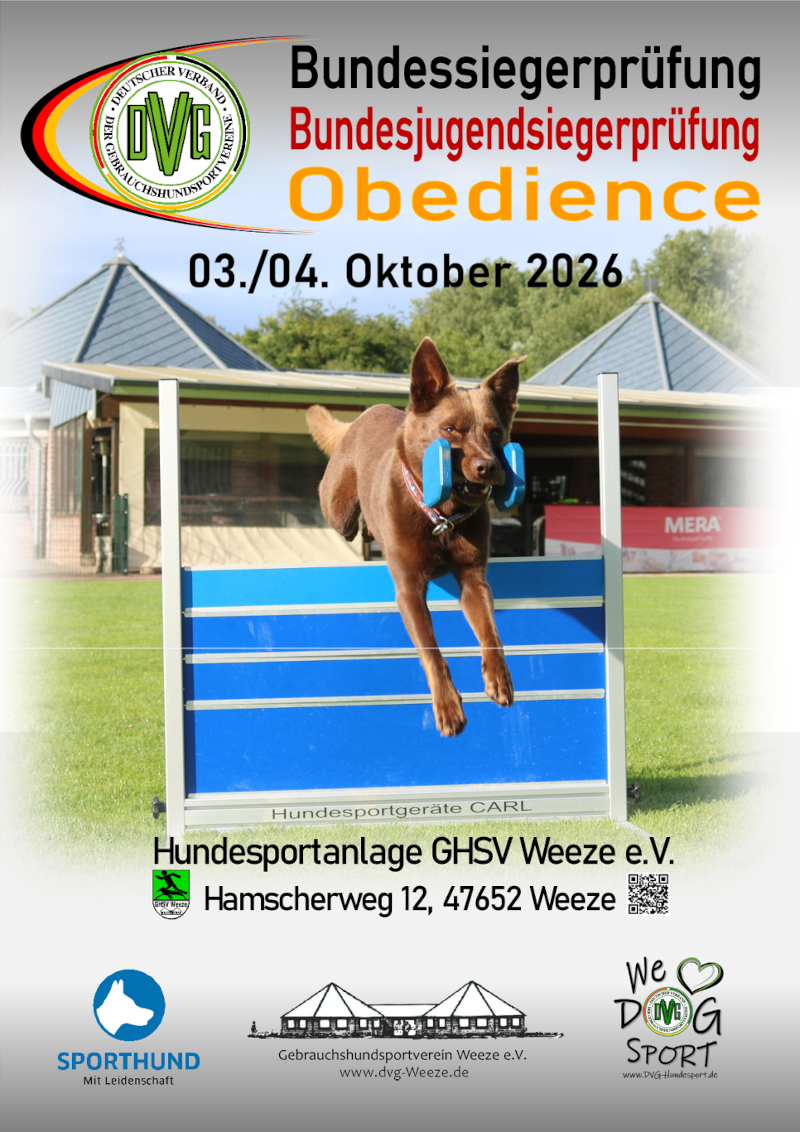 plakat dvg bsp obedience 2025